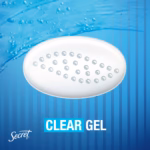 Secret Outlast Clear Gel Deodorant, Completely Clean, 2.6 oz., 4 pk. - Image 2