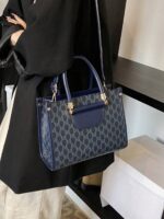 Dedoo Bag Handbag 2024, Your New Fashion , Light Luxury, PU Material, High Sense, Large Capacity, Square New Style, New Shoulder Messenger Bag, Texture, Elegant, Mother And Lady Bag. - Image 10