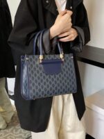 Dedoo Bag Handbag 2024, Your New Fashion , Light Luxury, PU Material, High Sense, Large Capacity, Square New Style, New Shoulder Messenger Bag, Texture, Elegant, Mother And Lady Bag. - Image 3