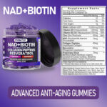 NAD+ & Biotin Collagen Gummies 60ct 1 each - Image 3