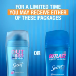Secret Outlast Clear Gel Deodorant, Completely Clean, 2.6 oz., 4 pk. - Image 3
