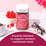 OLLY Women's Health & Immune Support Multivitamin Gummies, 200 ct. - Image 2