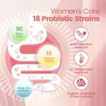 VivoNu Women's Probiotic,Prebiotics & Lactobacillus Probiotic Blend,60 Billion CFUs,18 Strains,Help Women's Health,Boost Immune,Digestive,Gut,Promote Healthy Vaginal Odor & Vaginal Flora - Image 6