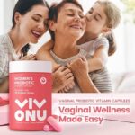 VivoNu Women's Probiotic,Prebiotics & Lactobacillus Probiotic Blend,60 Billion CFUs,18 Strains,Help Women's Health,Boost Immune,Digestive,Gut,Promote Healthy Vaginal Odor & Vaginal Flora - Image 5