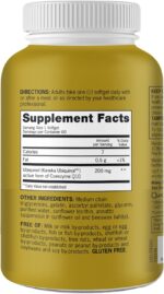 Ubiquinol CoQ10 200mg Softgels Powerful Antioxidant for Heart and Vascular Health 120 Counts - Image 6