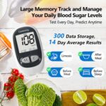 Blood Glucose Monitor Kit with 100 Test Strips - Image 6